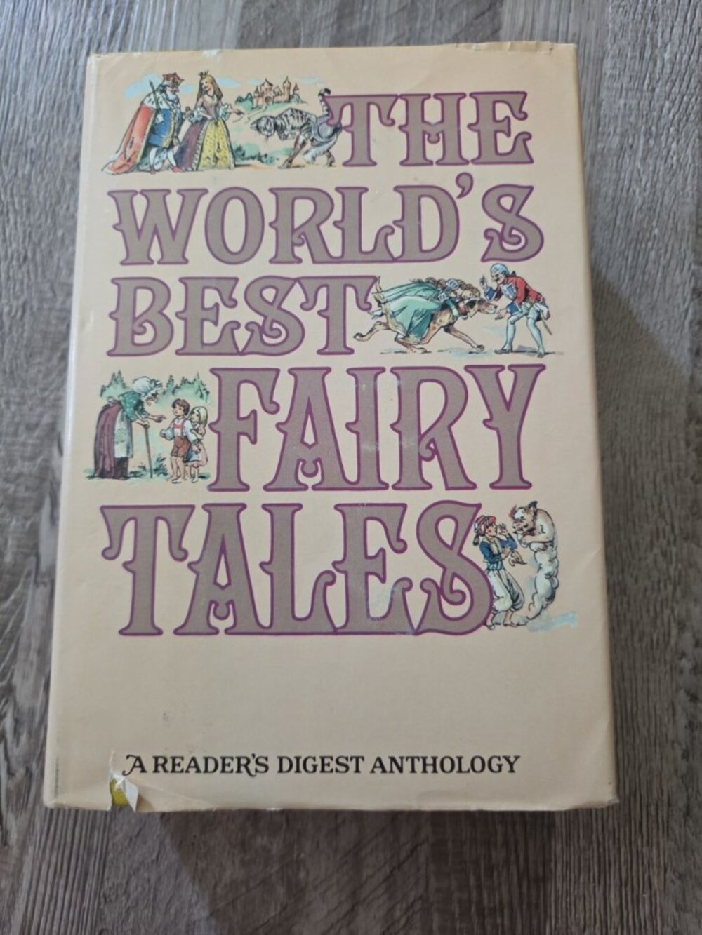 Vintage 1967 The World's Best Fairy Tales Hardcover Dust Jacket Fritz Kredel